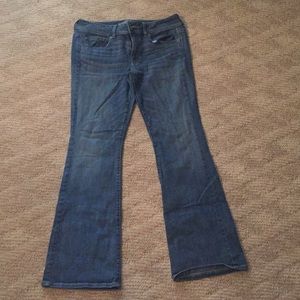 AMERICAN EAGLE Kick Boot Jeans Sz. 12 Medium Wash